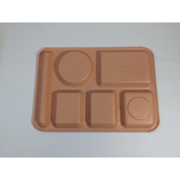 4 Vintage Arrowhead Stack Lunch cafeteria Trays USA MADE Cleveland OH Multicolo - Picture 10 of 10